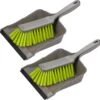 Set De 2x Pelle à Poussière En Plastique Et Boîte Grise / Verte Avec Brosse Douce - Produits De Nettoyage -Nettoyage Produits Boutique 1200x1181 9