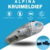 Aspirateur à Main Alpina - Sans Fil - Accessoires Inclus - Aspirateur à Main - 30 Watt - 4,8 V - Bac à Poussière 500 Ml - Wit -Nettoyage Produits Boutique 1200x1183 5