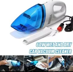 Maxium - Aspirateur à Main - Aspirateur De Voiture - Humide - Droog - Aspirateur à Main - 65 W - Wit - Cordon Inclus - Aspirateur à Main - Léger