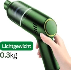 DDRADON Aspirateur De Voiture Portable Sans Fil - Aspirateur De Voiture - Convient Pour La Voiture Et La Maison - Haute Qualité - Vert - Léger -Nettoyage Produits Boutique 1200x1186 7