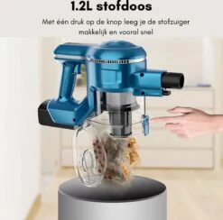 Aspirateur Best - Aspirateur Balai Sans Sac Sur Batterie - Aspirateur à Main Best Seller - Aspirateur à Main Avec Manche - 23 KPA - Zwart -Nettoyage Produits Boutique 1200x1186 9