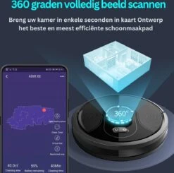 Robot Aspirateur Avec Station De Recharge - Robot Aspirateur Avec Fonction De Nettoyage - Robot Aspirateur Avec App - Zwart 6500Pa -Nettoyage Produits Boutique 1200x1189 6