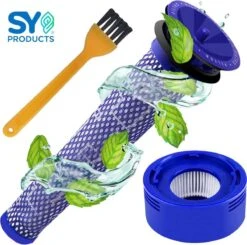 Ensemble De Filtres De Rechange Lavables Pour Les Séries Dyson V7 / V8 - Post Et Préfiltre De Qualité Supérieure Après Le Filtre Pré-moteur