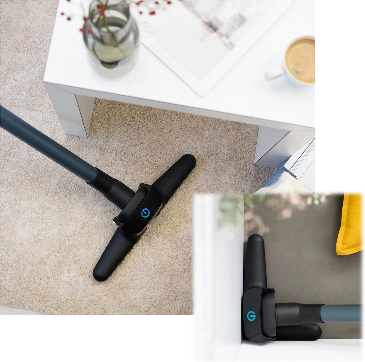 Hoogo F1 Flipflop Aspirateur Embouchure - Brosse D'aspirateur Flexible Unique - Universel - Nettoyage Des Coins à 90° - Adaptateur 32-35 Mm Inclus - Convient à Toutes Les Marques / Types D'aspirateurs 8 Hoogo F1 Flipflop Aspirateur Embouchure - Brosse D'aspirateur Flexible Unique - Universel - Nettoyage Des Coins à 90° - Adaptateur 32-35 Mm Inclus - Convient à Toutes Les Marques / Types D'aspirateurs – Image 6