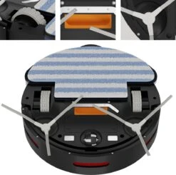 Looki® 3-en-1 Avec Fonction De Nettoyage Et Contrôle D'application - Aspirateur Robot Sans Fil - IOS Et Android - Automatique - Avec Station De Charge - 45DB - Zwart 19 Looki® 3-en-1 Avec Fonction De Nettoyage Et Contrôle D'application - Aspirateur Robot Sans Fil - IOS Et Android - Automatique - Avec Station De Charge - 45DB - Zwart -Nettoyage Produits Boutique 1200x1192 17