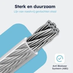 Corde à Linge ENISTO® - Corde à Linge Rétractable - Séchoir Alternatief - Corde à Linge Rétractable - Corde à Linge à Rouleaux - Corde à Linge - Gain De Place - Zwart - Corde à Linge - 4,2 Mètres 17 Corde à Linge ENISTO® - Corde à Linge Rétractable - Séchoir Alternatief - Corde à Linge Rétractable - Corde à Linge à Rouleaux - Corde à Linge - Gain De Place - Zwart - Corde à Linge - 4,2 Mètres -Nettoyage Produits Boutique 1200x1192 4