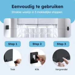 Corde à Linge ENISTO® - Corde à Linge Rétractable - Séchoir Alternatief - Corde à Linge Rétractable - Corde à Linge à Rouleaux - Corde à Linge - Gain De Place - Zwart - Corde à Linge - 4,2 Mètres 20 Corde à Linge ENISTO® - Corde à Linge Rétractable - Séchoir Alternatief - Corde à Linge Rétractable - Corde à Linge à Rouleaux - Corde à Linge - Gain De Place - Zwart - Corde à Linge - 4,2 Mètres -Nettoyage Produits Boutique 1200x1192 7