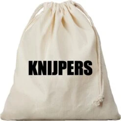 1x Sac à Piquets En Toile / Sac De Rangement Piquets Blanc / Blanc Cassé Avec Cordon 25 X 30 Cm - Sacs à épingles à Linge/ Piquets