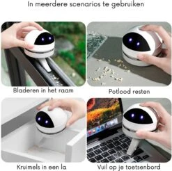 UNBRANDED Aspirateur De Bureau - Aspirateur De Bureau Mini - Aspirateur Multifonctionnel - Robot Wit -Nettoyage Produits Boutique 1200x1195 10