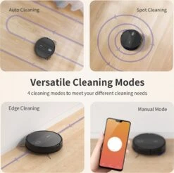 Aspirateur Robot-Sysperl V41P V3 Robot Aspirateur Intégré Humide Et Droog Pour Aspirateur Domestique Vadrouille Humide Automatique 2600Pa App Mur Virtuel -Nettoyage Produits Boutique 1200x1196 10