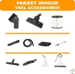 Happyment® Moquette Machine 20L - Nettoyant Meubles - Nettoyant Canapé - Voiture - Aspirateur - Zwart 16 Happyment® Moquette Machine 20L - Nettoyant Meubles - Nettoyant Canapé - Voiture - Aspirateur - Zwart -Nettoyage Produits Boutique 1200x1196 17