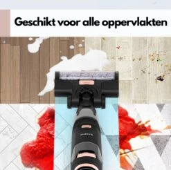 Aspirateur Sans Fil ILife® F100 - Sans Sac - Lessive Et Aspiration - Easine Multi-Surface - Appareil 2 En 1 - Puissance 150W - Forte Aspiration - Batterie 3000mAh -Nettoyage Produits Boutique 1200x1196 6