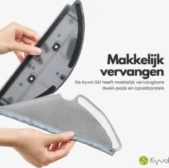 Aspirateur Robot Kyvol Cybovac S31 Avec Station De Charge Et Fonction De Nettoyage - Zwart/ électrique / Automatique / Avec Application / Se Vide / Smart -Nettoyage Produits Boutique 1200x1197 8