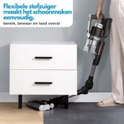 Aspirateur Balai Midea™ P7 - Aspirateur Sans Fil - Aspirateur Multi- Sans Sac - Puissance D'aspiration Très Forte 25kPa - Moteur Puissant 450W - Longue Durée De Fonctionnement - Filtre HEPA 15 Aspirateur Balai Midea™ P7 - Aspirateur Sans Fil - Aspirateur Multi- Sans Sac - Puissance D'aspiration Très Forte 25kPa - Moteur Puissant 450W - Longue Durée De Fonctionnement - Filtre HEPA -Nettoyage Produits Boutique 1200x1198 14