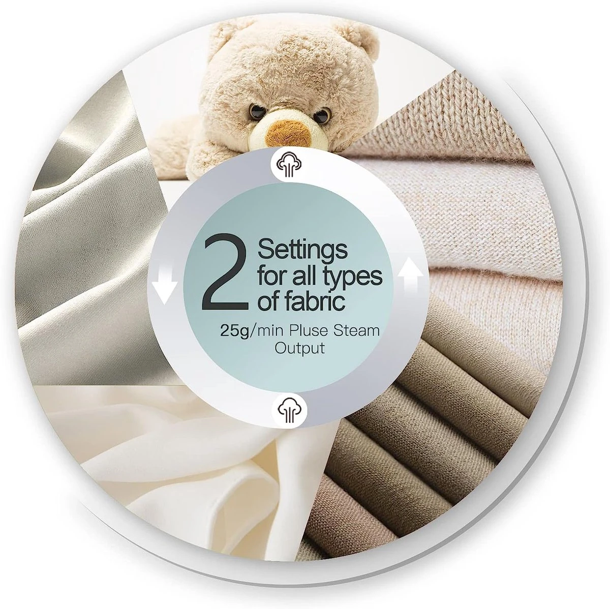 DODOCOOL Défroisseur à Vapeur Pour Vêtements 2000 W Avec écran LCD, 2 Réglages De Vapeur, Défroisseur à Vapeur Vertical Et Horizontal, Chauffage Rapide 20 S, Grand Réservoir D'eau Amovible De 350 Ml 10 DODOCOOL Défroisseur à Vapeur Pour Vêtements 2000 W Avec écran LCD, 2 Réglages De Vapeur, Défroisseur à Vapeur Vertical Et Horizontal, Chauffage Rapide 20 S, Grand Réservoir D'eau Amovible De 350 Ml – Image 8