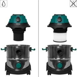 VONROC VONROC - 1400W - Allumage Automatique - Fonction Soufflerie - Réservoir Inox 20L - Tuyau 3m - Câble D'alimentation 6m -Nettoyage Produits Boutique 1200x1198 23