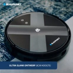 Blaupunkt Bluebot XVAC BPK-VCBB1XVBWT - Aspirateur Robot Avec Fonction De Nettoyage - Navigation Gyro Intelligente - Avec Réservoir D'Eau -Nettoyage Produits Boutique 1200x1198 8