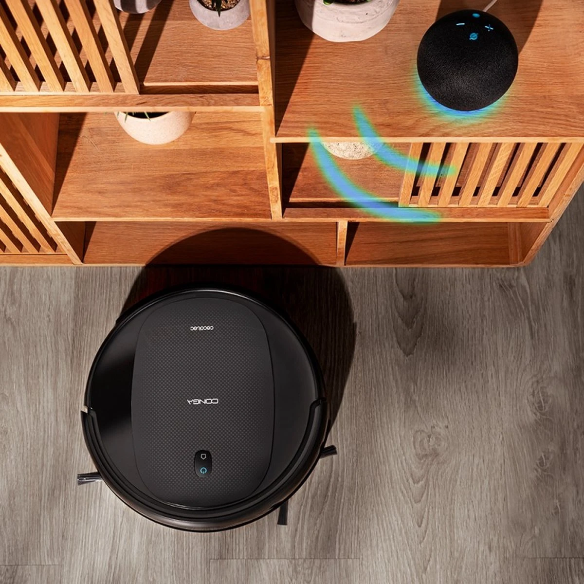 Cecotec Conga Flash Congo Flash Connected Titanium Random Technologie, 160 Min D'autonomie, 2100 Pa, 3 Réglages Et évier, Domestique 8 Cecotec Conga Flash Congo Flash Connected Titanium Random Technologie, 160 Min D'autonomie, 2100 Pa, 3 Réglages Et évier, Domestique – Image 6