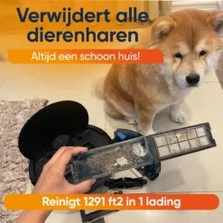 Aspirateur Robot Smart Happysnoots Avec Fonction De Nettoyage - Google Home Et Alexa - Robot De Nettoyage - Robot Aspirateur Pour Poils De Chien -Nettoyage Produits Boutique 1200x1200 1024