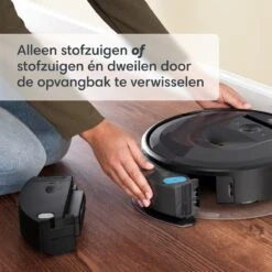 IRobot Roomba Combo® I8 - Aspirateur Robot Avec Fonction De Nettoyage - Avec Station De Charge - Idéal Pour Les Animaux Domestiques - I8178 -Nettoyage Produits Boutique 1200x1200 1038