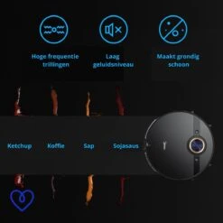 Magnificos - Midea M7 Pro - Aspirateur Robot - Aspirateur Sans Sac - Aspirateur Robot Avec Fonction De Nettoyage - Station De Charge -Nettoyage Produits Boutique 1200x1200 1076