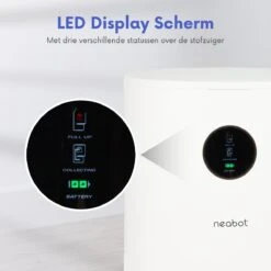 Neabot NoMo N2 - Aspirateur Robot - Avec Fonction Lavage - Robots Aspirateurs - Avec Station De Recharge - 3 Niveaux D'Aspiration - Wit -Nettoyage Produits Boutique 1200x1200 1116