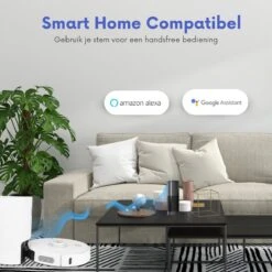 Neabot NoMo N2 - Aspirateur Robot - Avec Fonction Lavage - Robots Aspirateurs - Avec Station De Recharge - 3 Niveaux D'Aspiration - Wit -Nettoyage Produits Boutique 1200x1200 1117