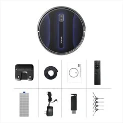 Aspirateur Robot Sysperl® V40P V3 - Aspirateur Robot Electrique - Aspirateur Robot Avec Station De Recharge - Fonction Lavage - Aspirateur Robot Avec Télécommande - 2600PA - Zwart -Nettoyage Produits Boutique 1200x1200 1139