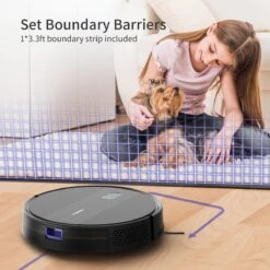 Aspirateur Robot Sysperl® V40P V3 - Aspirateur Robot Electrique - Aspirateur Robot Avec Station De Recharge - Fonction Lavage - Aspirateur Robot Avec Télécommande - 2600PA - Zwart -Nettoyage Produits Boutique 1200x1200 1142