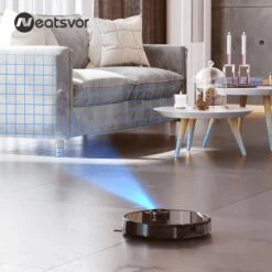 NEATSVOR X600pro - Aspirateur Robot - Serpillière - Aspirateur - 6000Pa - Navigation Lidar - Configurer La Carte - Configurer Le Mur Virtuel - Zwart -Nettoyage Produits Boutique 1200x1200 1150
