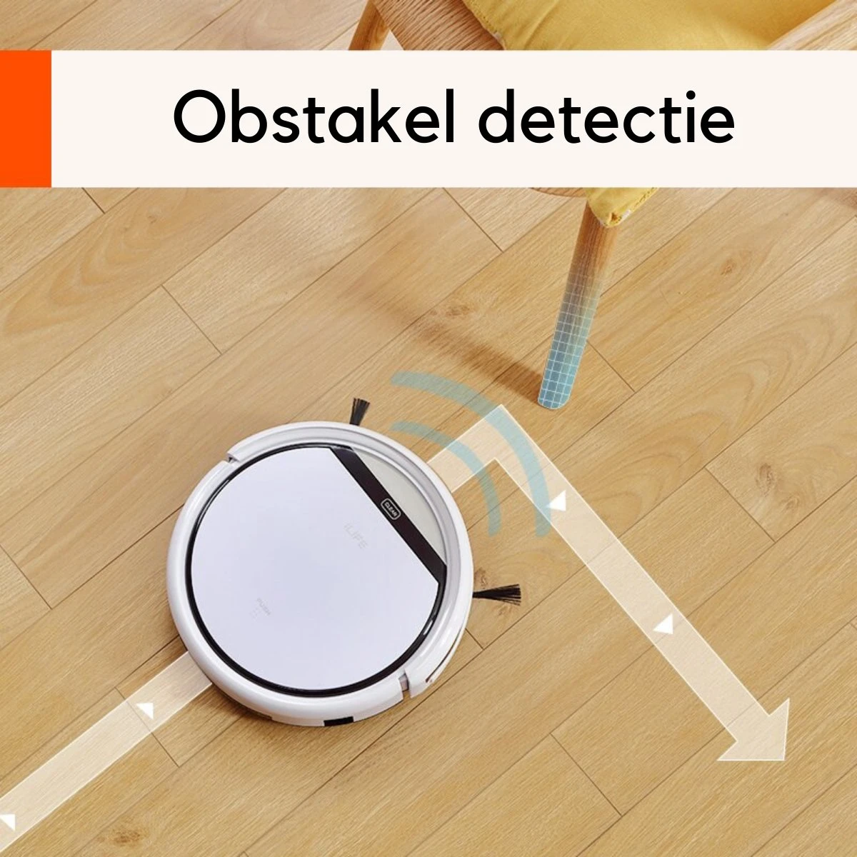 ILife® Smart RobotVacuum Cleaner - Aspirateur Robot Avec Station De Charge - Robot Aspirateur - Aspirateur Sans Fil - Incl. Reconnaissance D' Object - Wit 7 ILife® Smart RobotVacuum Cleaner - Aspirateur Robot Avec Station De Charge - Robot Aspirateur - Aspirateur Sans Fil - Incl. Reconnaissance D' Object - Wit – Image 5