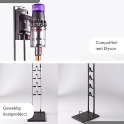 SensaHome - Support D'aspirateur En Métal Stable Pour Dyson & Dyson Handheld Avec Espace Pour Accessoires Et Accessoires De Vêtements Pour Bébé D'aspirateur Sans Fil - Dyson -Nettoyage Produits Boutique 1200x1200 1199