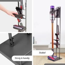 SensaHome - Support D'aspirateur En Métal Stable Pour Dyson & Dyson Handheld Avec Espace Pour Accessoires Et Accessoires De Vêtements Pour Bébé D'aspirateur Sans Fil - Dyson -Nettoyage Produits Boutique 1200x1200 1201