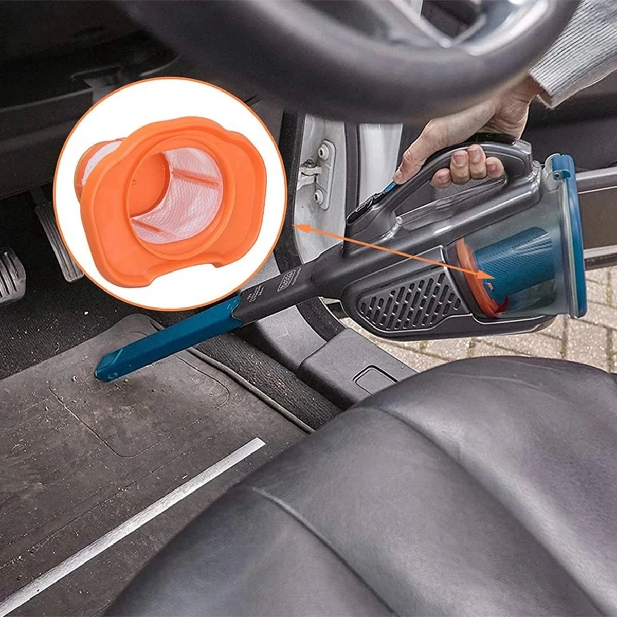 Filtre à Poussière Compatible Avec Les Aspirateurs Black & Decker BHHV320B BHHV320J BHHV520BF BHHV520BFP BHHV520BT BHHV520JF 9 Filtre à Poussière Compatible Avec Les Aspirateurs Black & Decker BHHV320B BHHV320J BHHV520BF BHHV520BFP BHHV520BT BHHV520JF – Image 7