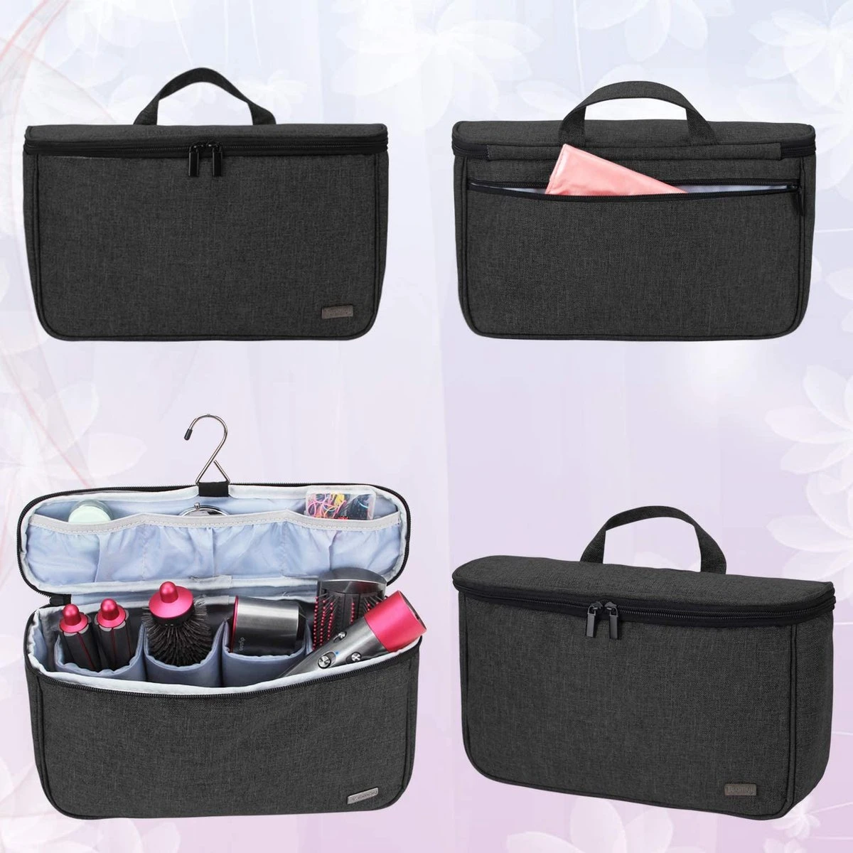 Sac De Voyage Pour Dyson Airwrap Styler, étui De Transport Pour Les Outils De Coiffage Dyson Airwrap Et De Nombreux Accessoires, Noir 9 Sac De Voyage Pour Dyson Airwrap Styler, étui De Transport Pour Les Outils De Coiffage Dyson Airwrap Et De Nombreux Accessoires, Noir – Image 7