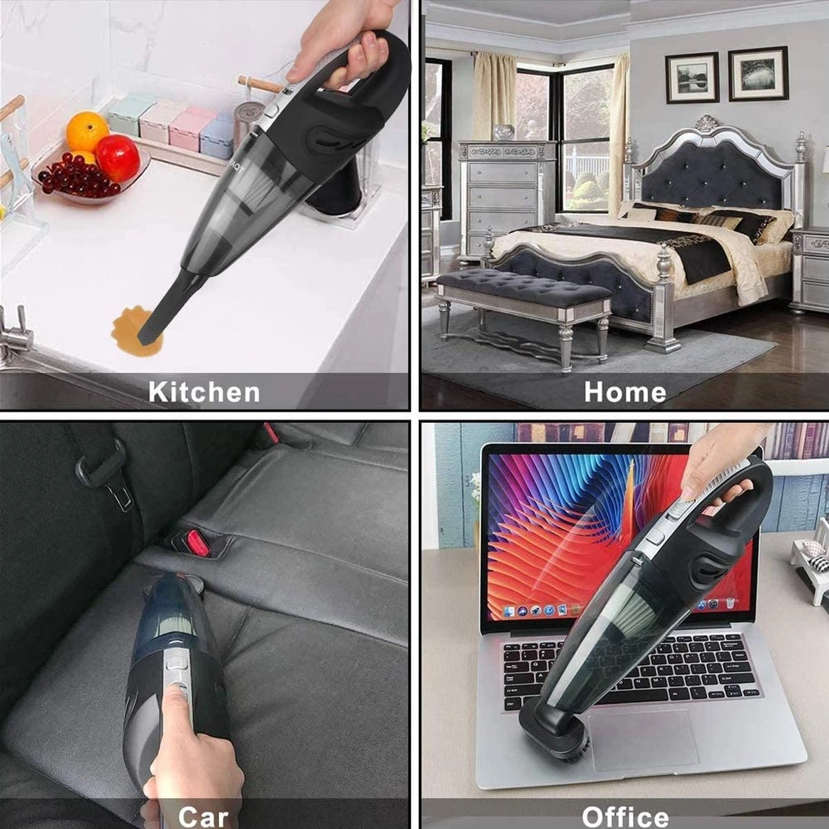 TrueForYou - Aspirateur à Main Sans Fil Avec Forte Aspiration 120 W, Aspirateur De Voiture Portable Rechargeable, Aspirateur Léger Pour La Maison, Le Bureau, La Voiture Et Les Animaux Domestiques 7 TrueForYou - Aspirateur à Main Sans Fil Avec Forte Aspiration 120 W, Aspirateur De Voiture Portable Rechargeable, Aspirateur Léger Pour La Maison, Le Bureau, La Voiture Et Les Animaux Domestiques – Image 5