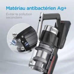 ALLROUNDSGOODS-P7 Aspirateur Balai Sans Fil Pliable 450W 25KPa Moteur Sans Balai 70 Minutes De Temps De Travail Batterie Amovible 0,8L Tasse à Poussière -Nettoyage Produits Boutique 1200x1200 1336