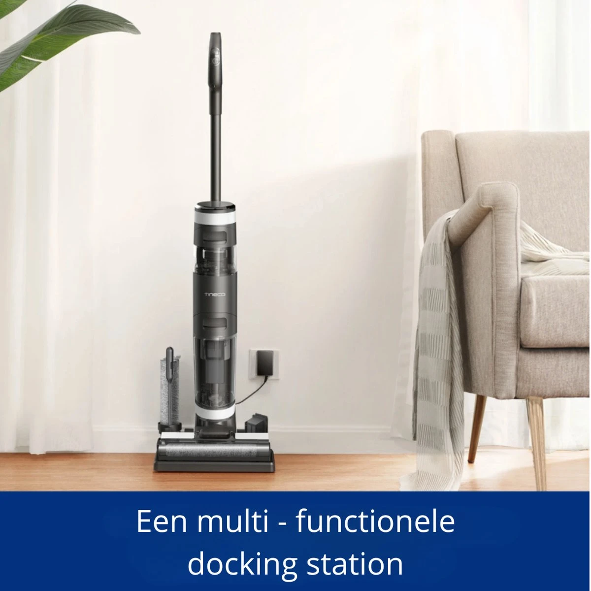 Tineco® - Aspirateur Sans Fil - Aspirateur - Sans Sac - Lessive Et Aspiration - Floor One S3 Breeze - Puissance 220W - Aspiration Puissante - Appareil 3 En 1 - Batterie 4000mAh 7 Tineco® - Aspirateur Sans Fil - Aspirateur - Sans Sac - Lessive Et Aspiration - Floor One S3 Breeze - Puissance 220W - Aspiration Puissante - Appareil 3 En 1 - Batterie 4000mAh – Image 5