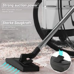 Timbertech - Aspirateur Industriel, 2300 W - 30L Avec Fonction Soufflerie - 3 Filtres - Conteneurs En Acier Inoxydable - Aspirateur Eau/poussière - Aspirateur Multifonction - Bleu -Nettoyage Produits Boutique 1200x1200 1388