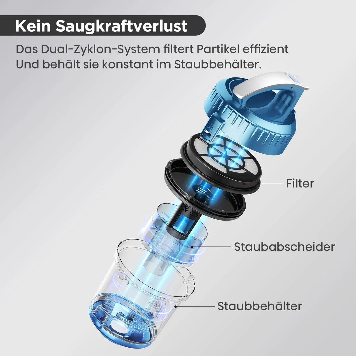 Aspirateur Sans Sac Intelectro - Énormément Puissant - Résultat Optimal Sur Toutes Les Surfaces - 850W - Cordon De 5 M - Livraison Plus Rapide Qu'indiqué ! 4 Aspirateur Sans Sac Intelectro - Énormément Puissant - Résultat Optimal Sur Toutes Les Surfaces - 850W - Cordon De 5 M - Livraison Plus Rapide Qu'indiqué ! – Image 2