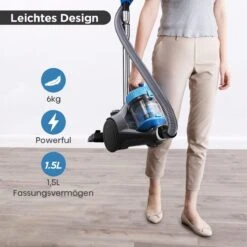 Aspirateur Sans Sac Intelectro - Énormément Puissant - Résultat Optimal Sur Toutes Les Surfaces - 850W - Cordon De 5 M - Livraison Plus Rapide Qu'indiqué ! 13 Aspirateur Sans Sac Intelectro - Énormément Puissant - Résultat Optimal Sur Toutes Les Surfaces - 850W - Cordon De 5 M - Livraison Plus Rapide Qu'indiqué ! -Nettoyage Produits Boutique 1200x1200 1394