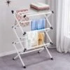 Séchoir à Vêtements , Séchoir à Linge - étendoir à Linge Extra Large à 3 Niveaux, étendoir à Linge Pliable, étendoir à Linge Pliable, étendoir à Linge Portable - Blanc -Nettoyage Produits Boutique 1200x1200 141