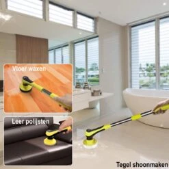 Spin Scrubber - Brosse De Lavage Avec Manche Télescopique - Brosse De Nettoyage électrique 6 En 1 - Brosse De Lavage De Voiture -Nettoyage Produits Boutique 1200x1200 1462