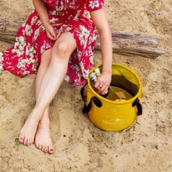 Bol Pliant Seau Au Design Tendance Camping Pêche Fête Jardin | Peut être Utilisé Comme Lavabo Pliable, Carafe à Eau Ou évier Pliable | Jaune, 20L -Nettoyage Produits Boutique 1200x1200 1472