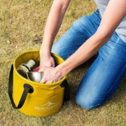 Bol Pliant Seau Au Design Tendance Camping Pêche Fête Jardin | Peut être Utilisé Comme Lavabo Pliable, Carafe à Eau Ou évier Pliable | Jaune, 20L -Nettoyage Produits Boutique 1200x1200 1473