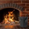 Seau à Cendres Noir Avec Couvercle Et Pelle, Acier, Seau à Charbon Avec Anse, 19 L, Pelle à Cendres, Cheminée Et Grill, 47,5 X 38 X 33 Cm -Nettoyage Produits Boutique 1200x1200 1480
