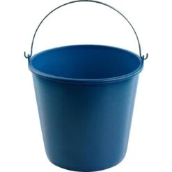 2x Seaux De Nettoyage Bleus / Seaux Ménagers 8 Et 16 Litres - Seaux Agri - Seau En Plastique / Plastique / Seau à Mousse Avec Poignée En Métal / Poignée 2 Pièces -Nettoyage Produits Boutique 1200x1200 1500