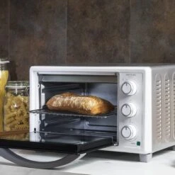 Four électrique Bake&Toast 23 Litres 1500 Watt 3 Modes Température Jusqu'à 230 °C Et 60 Minutes De Temps Avec Ramasse-miettes 590 Wit. -Nettoyage Produits Boutique 1200x1200 1527