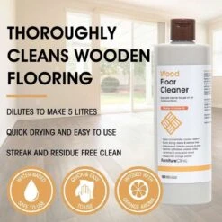 Furniture Clinic - Nettoyant Pour Sols En Bois 500ML (bon Pour 5 Litres / 1000M³) - Cleaner Sols En Wood - Pour Tous Les Sols En Bois - Maintenance - Agent De Nettoyage -Nettoyage Produits Boutique 1200x1200 1549