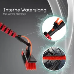 Poignée Télescopique Avec Brosse Ensemble De 6 Pièces - Poignée Télescopique Pour Le Nettoyage Des Vitres - Extensible Jusqu'à 4,6 Mètres - Avec Distributeur De Savon -Nettoyage Produits Boutique 1200x1200 1669